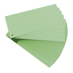Herlitz 10843506 intercalaire Carton Vert 100 pièce(s)