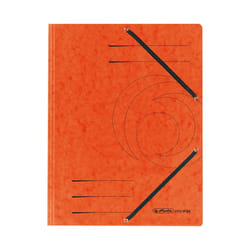 Herlitz 10843878 fichier Carton Orange A4