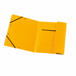 Herlitz 10843886 fichier Carton Jaune A4