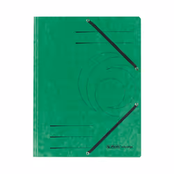 Herlitz 10843894, A4, Carton, Vert, Elastique, 1 pièce(s)
