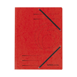 Herlitz 10843902 fichier Carton Rouge A4