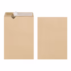 Herlitz 10900736, C4 (229 x 324 mm), Marron, C4 (229 x 324 mm), Papier, 90 g/m², Blue Angel