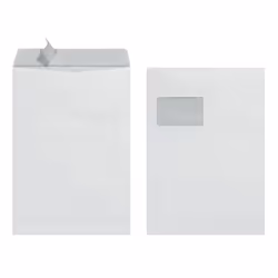 Herlitz 10900702, C4 (229 x 324 mm), Blanc, C4 (229 x 324 mm), Papier, 90 g/m², 229 mm