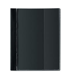 Herlitz 10902120 fichier PVC Noir, Transparent A4