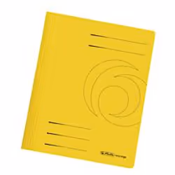 Herlitz 10902468, A4, Carton, Jaune, Portrait, 1 pièce(s)