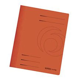 Herlitz 10902518 fichier Carton Orange A4