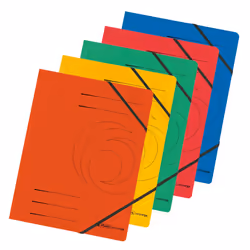 Herlitz 10902872, Bleu, Vert, Orange, Rouge, Jaune, Carton, A4