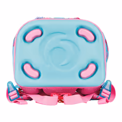 Herlitz SoftLight Plus GreenLine Pink Bubbles Ensemble de cartables Fille Polyester Bleu, Rose