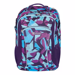 Herlitz Ultimate CamoPurple sac à dos Cartable sac à dos Bleu, Violet Polyester