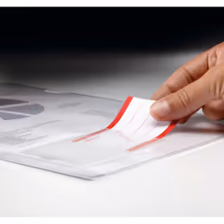 Herlitz 10913804 fichier Polypropylène (PP) Transparent A4