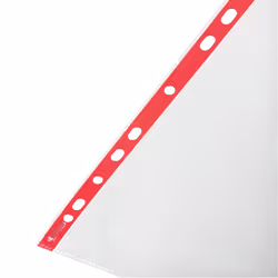 Herlitz 10914414 protecteur de feuilles 210 x 297 mm (A4) Polypropylène (PP) 50 pièce(s)