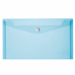 Herlitz 10917516, A5, Polypropylène (PP), Bleu, Transparent, Bouton pression, 1 pièce(s)