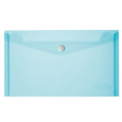 Herlitz 10917516 fichier Polypropylène (PP) Bleu, Transparent A5
