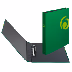 Herlitz maX.file Fresh Colour, A4, Anneau en D, Carton, Vert, 2,5 cm