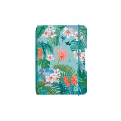 Herlitz my.book flex, Image, Multicolore, A6, 40 feuilles, 70 g/m², Papier avec grille de points