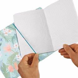 Herlitz Ladylike Jungle bloc-notes A4 80 feuilles Vert, Multicolore