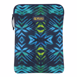Herlitz New Batik 10.5" Housse Noir, Bleu, Vert