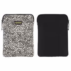 Herlitz Spotted 10.5" Housse Noir, Blanc