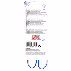 Herlitz my.pen Découpe droite Bleu, Blanc