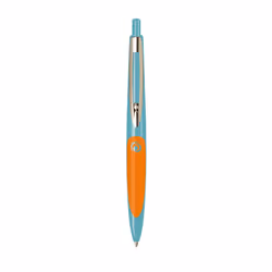 Herlitz my.pen Bleu Stylo à bille rétractable avec clip 1 pièce(s)