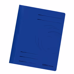 Herlitz 11036969, Dossier manila, A4, Carton, Bleu, 1 pièce(s)