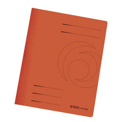 Herlitz 11037009 fichier Carton Orange A4