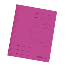 Herlitz 11037124 fichier Carton Rose A4