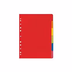 Herlitz 11078078 intercalaire Multicolore 6 pièce(s)