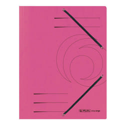 Herlitz 11199510 fichier Carton Rose A4