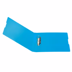 Herlitz 11205721 classeur à anneaux Bleu, Transparent