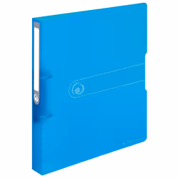 Herlitz 11205762, A4, Anneau rond, Rangement, Polypropylène (PP), Bleu