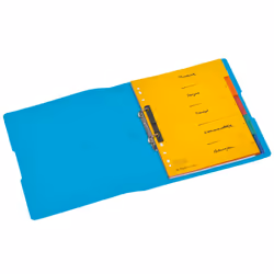 Herlitz 11205762 classeur à anneaux A4 Bleu
