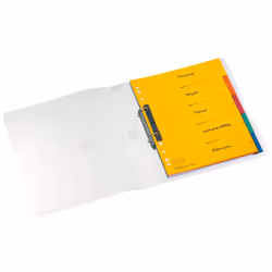Herlitz 11205770 classeur à anneaux Transparent