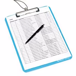 Herlitz 11205671 bloc-notes A4 Polystyrène Bleu