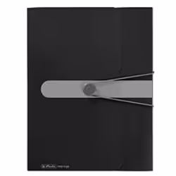 Herlitz 11206117, A4, Polypropylène (PP), Noir, 4 cm, 1 pièce(s)