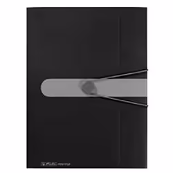 Herlitz 11205986, A4, Polypropylène (PP), Noir, 1 pièce(s)