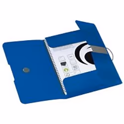 Herlitz 11205994 fichier Polypropylène (PP) Bleu A4