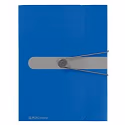 Herlitz 11206125, A4, Polypropylène (PP), Bleu, 4 cm, 1 pièce(s)