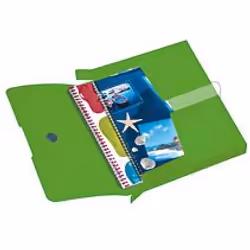 Herlitz 11206133 fichier Polypropylène (PP) Vert A4
