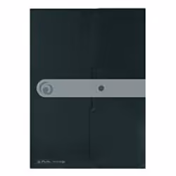 Herlitz 11206695, A4, Polypropylène (PP), Noir, 1 pièce(s)