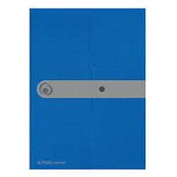 Herlitz 11206703 fichier Polypropylène (PP) Bleu A4