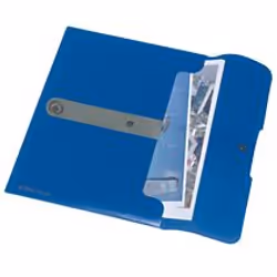 Herlitz 11206703 fichier Polypropylène (PP) Bleu A4
