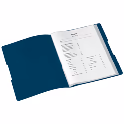 Herlitz Zeugnisse Polypropylène (PP) Bleu A4