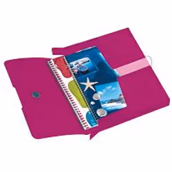 Herlitz 11216397 fichier Polypropylène (PP) Bourgogne A4