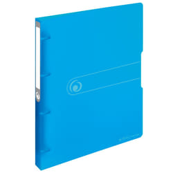 Herlitz 11217148 classeur à anneaux Bleu, Transparent