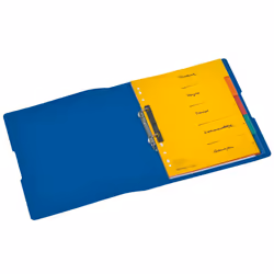 Herlitz 11217171 classeur à anneaux Bleu