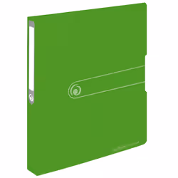 Herlitz 11226388, A4, Anneau rond, Rangement, Polypropylène (PP), Vert, 1 pièce(s)