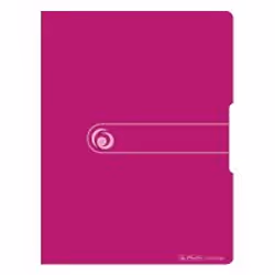 Herlitz 11226180, Violet, Polypropylène (PP), 20 pochettes, Portrait, A4, 1 pièce(s)
