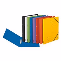 Herlitz 11255437 fichier Carton Bleu A4
