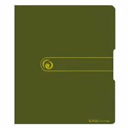 Herlitz 11282597, A4, Présentation, Polypropylène (PP), Vert, Vert, 1 pièce(s)